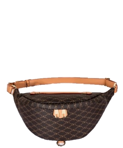 Eralu Fashion Mono Fanny Pack 693644 TAN